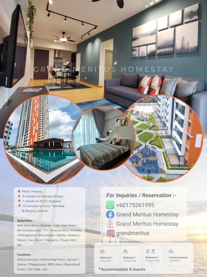 Grand Meritus Homestay @Penang Перай Екстер'єр фото
